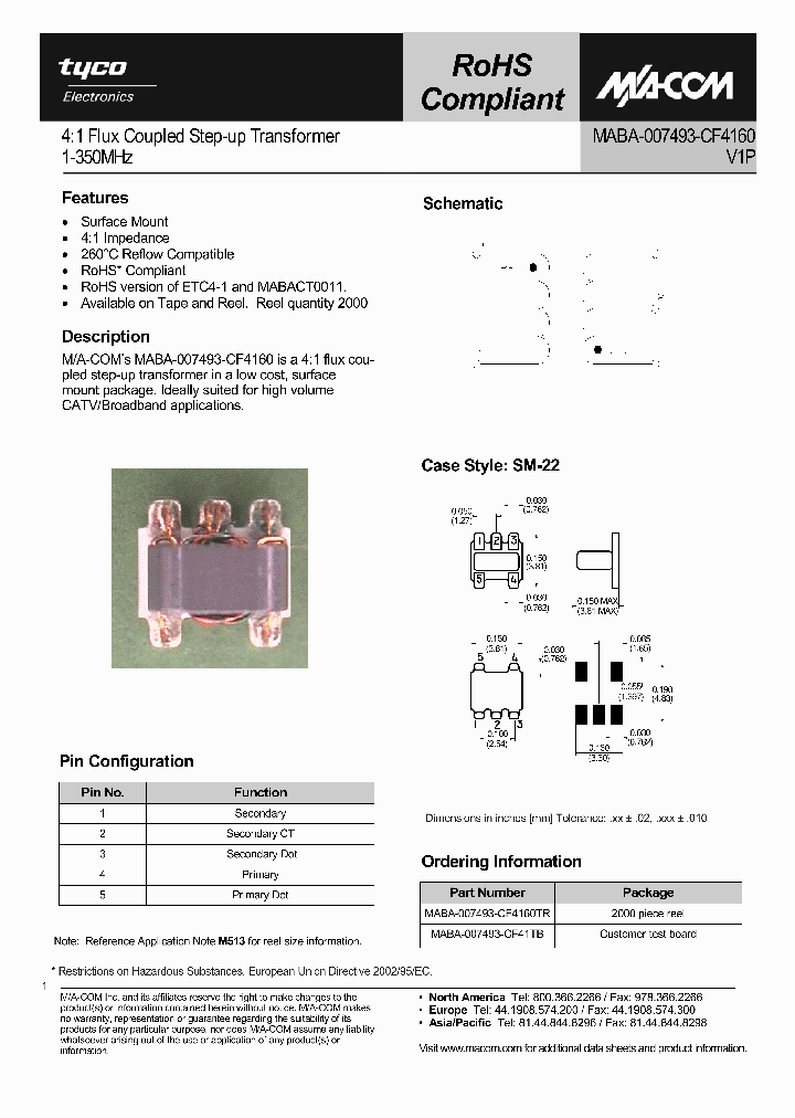 MABA-007493-CF41TB_1021455.PDF Datasheet
