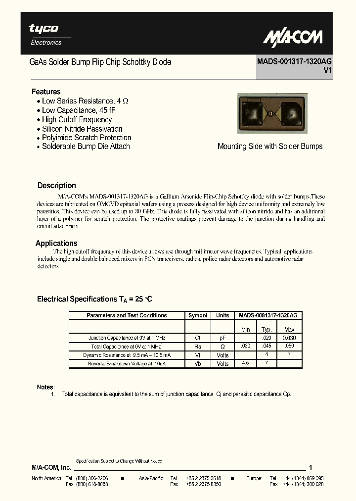 MADS-001317-1320AG_1271880.PDF Datasheet