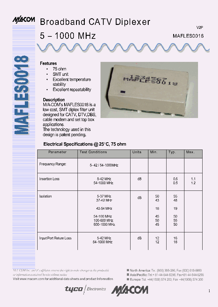 MAFLES0018_1271908.PDF Datasheet