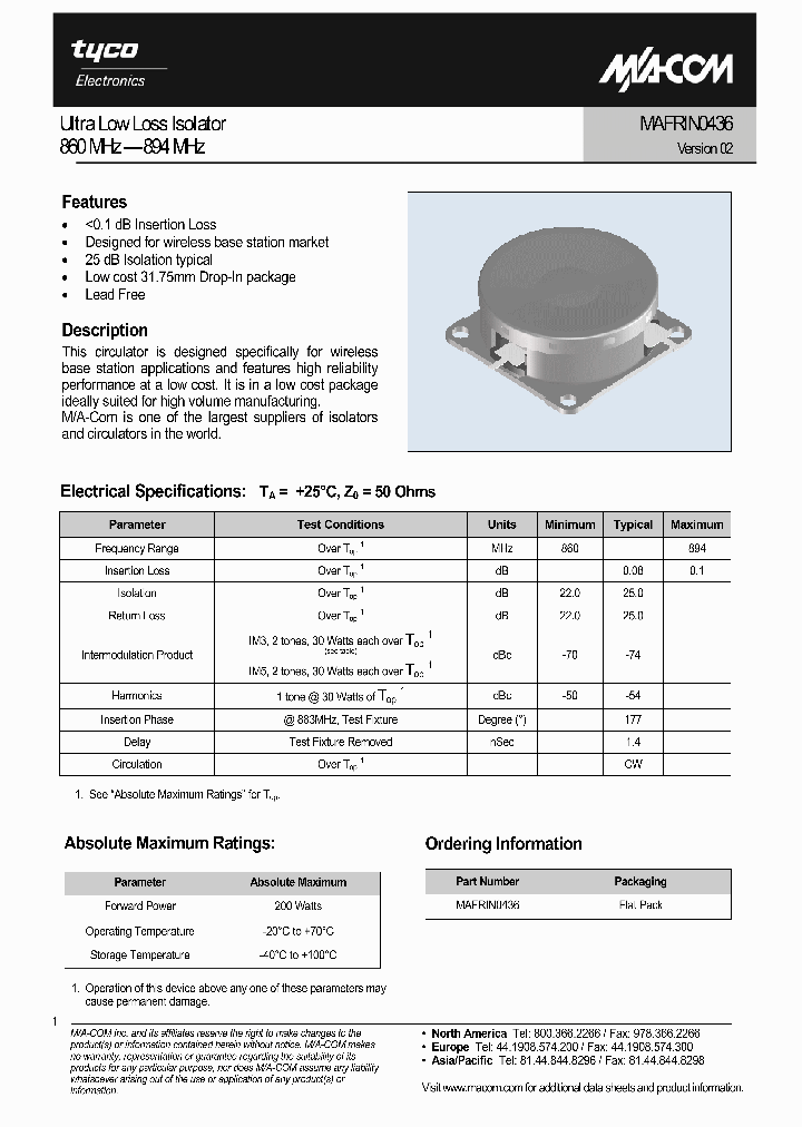MAFRIN0436_1271920.PDF Datasheet