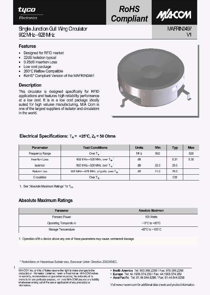 MAFRIN0497_1271926.PDF Datasheet