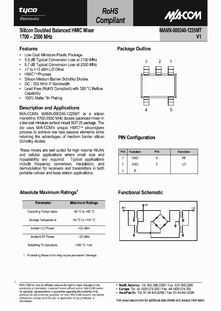 MAMX-000240-1225MT_1069435.PDF Datasheet