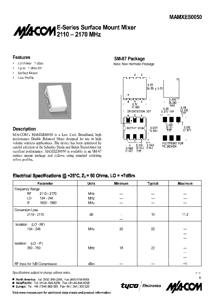 MAMXES0050_1271970.PDF Datasheet