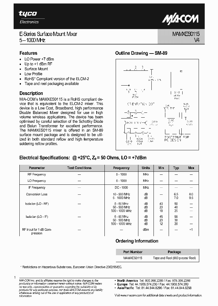 MAMXES0115_1271975.PDF Datasheet