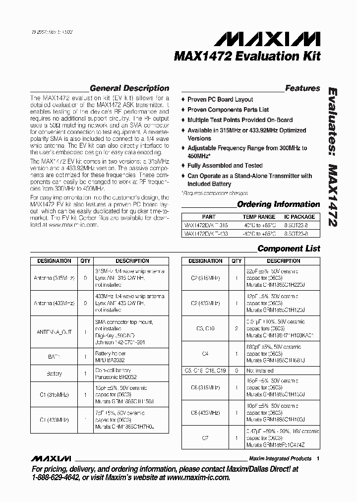 MAX14721_1272368.PDF Datasheet