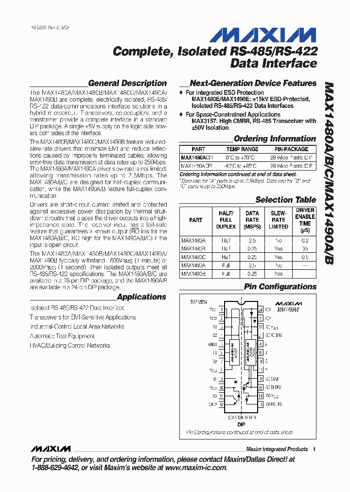 MAX1490B_1272382.PDF Datasheet