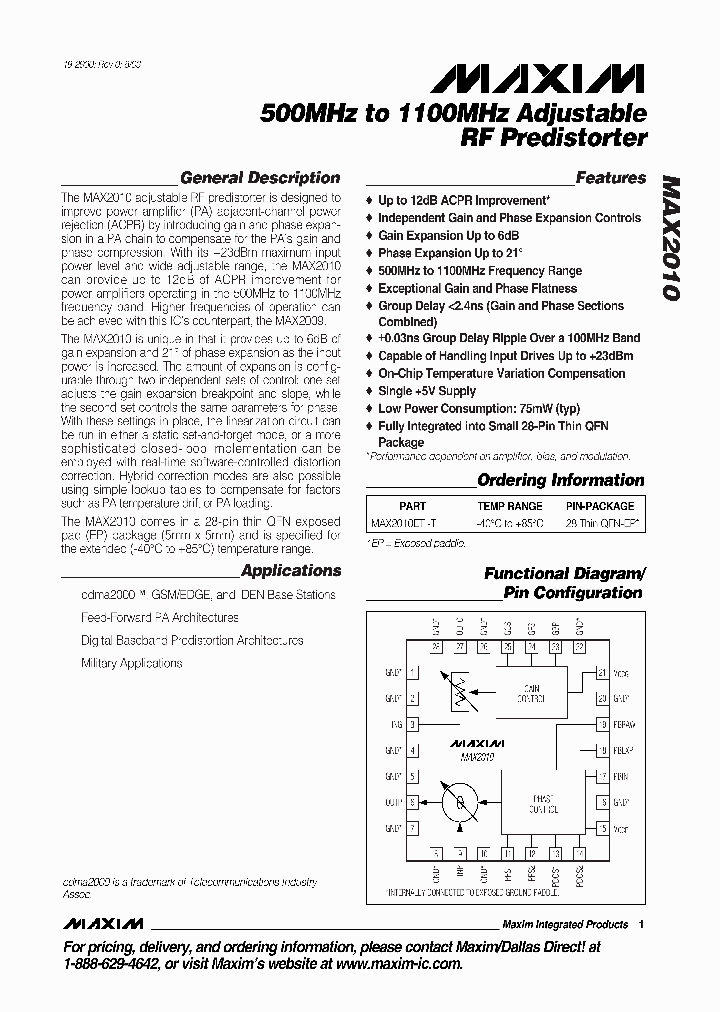 MAX2010_1152600.PDF Datasheet