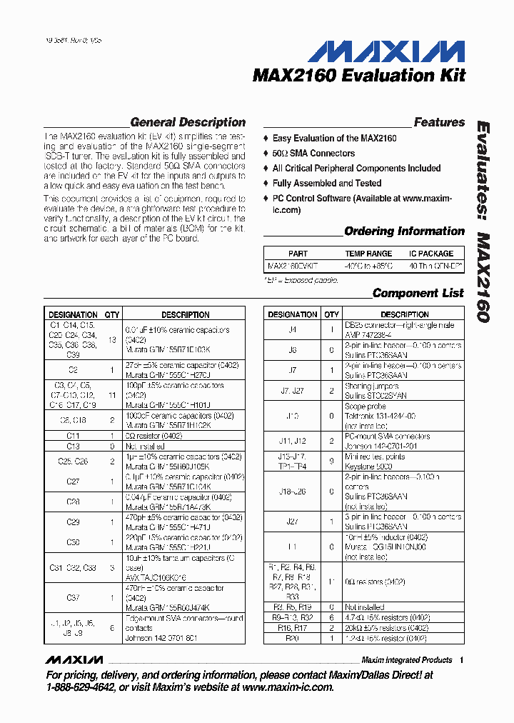 MAX21601_1272751.PDF Datasheet