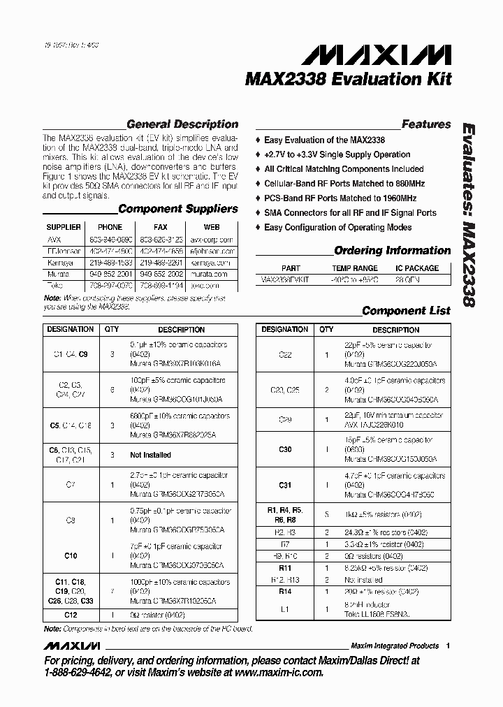 MAX23381_1272785.PDF Datasheet