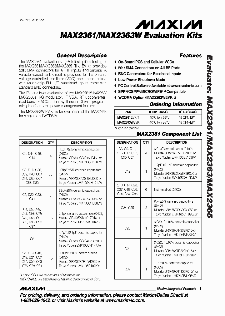 MAX2361EVKIT_1163083.PDF Datasheet