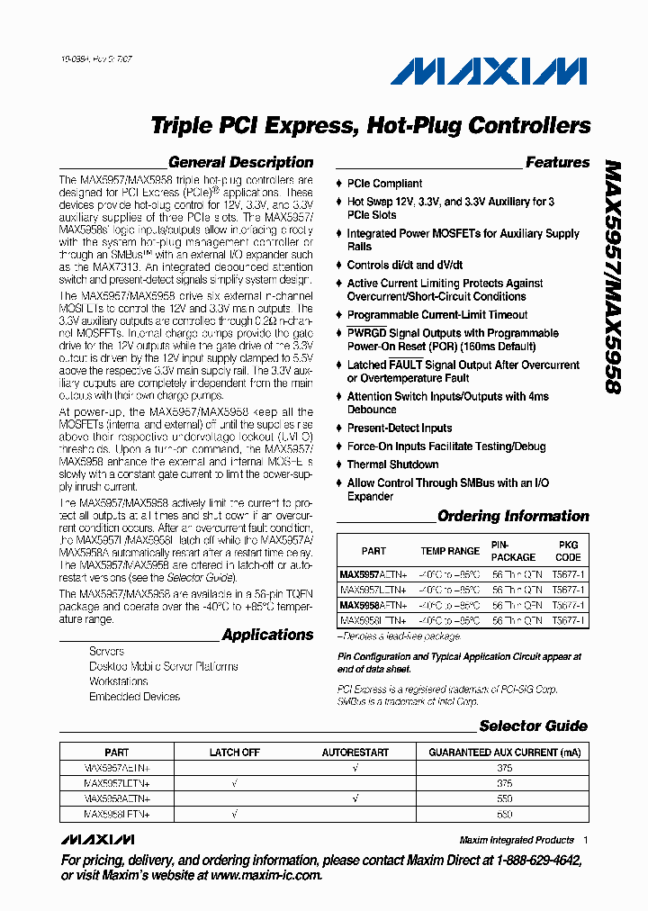 MAX5958LETN_1273680.PDF Datasheet