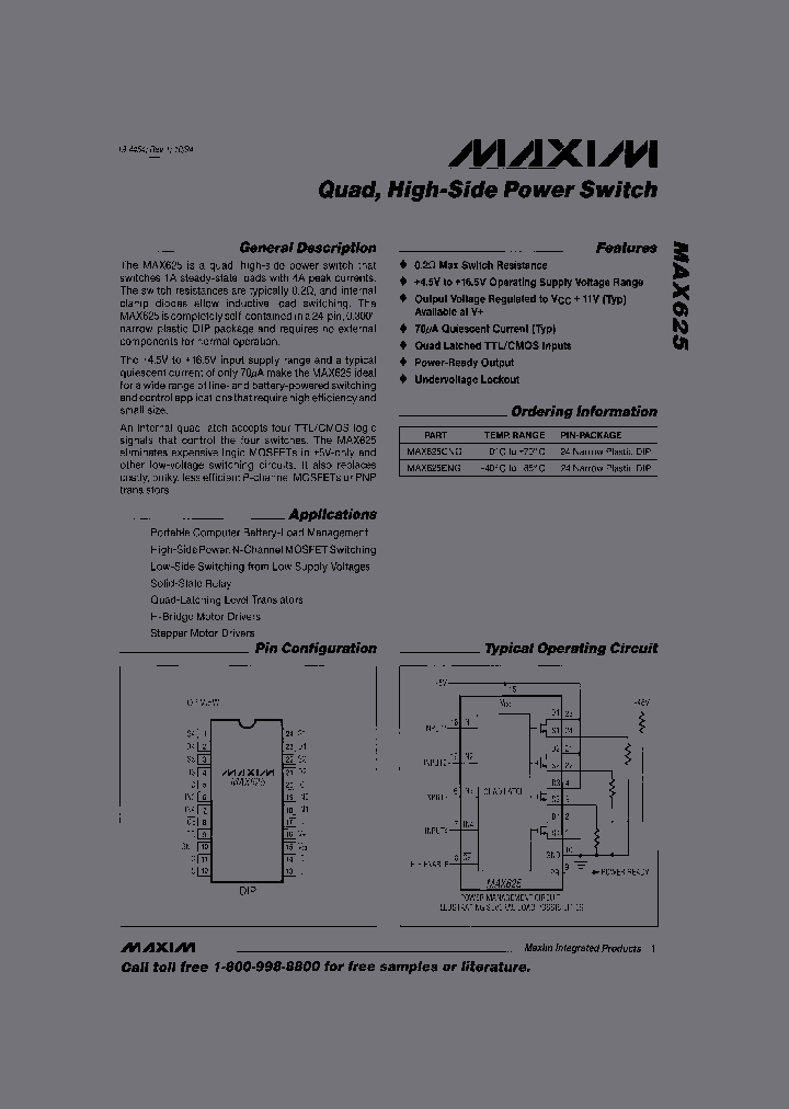 MAX625CNG_714185.PDF Datasheet