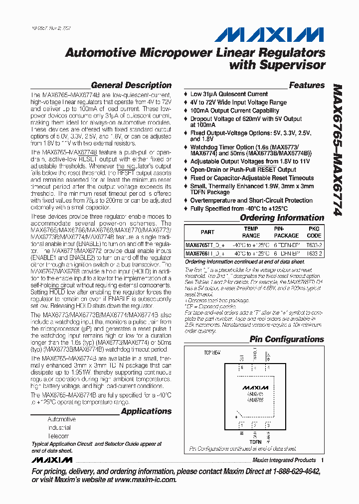 MAX6774_1273842.PDF Datasheet