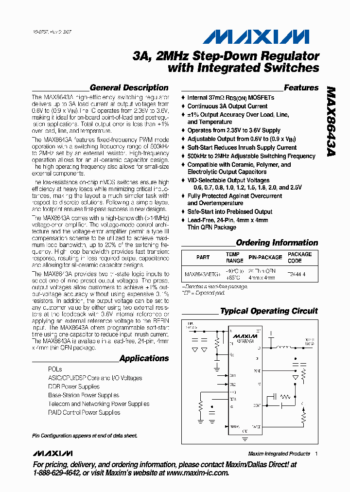 MAX8643AETG_1274106.PDF Datasheet