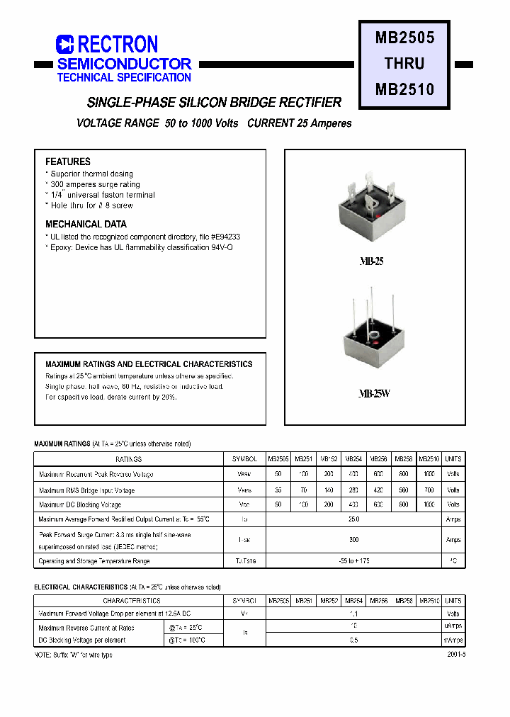 MB258_1274459.PDF Datasheet