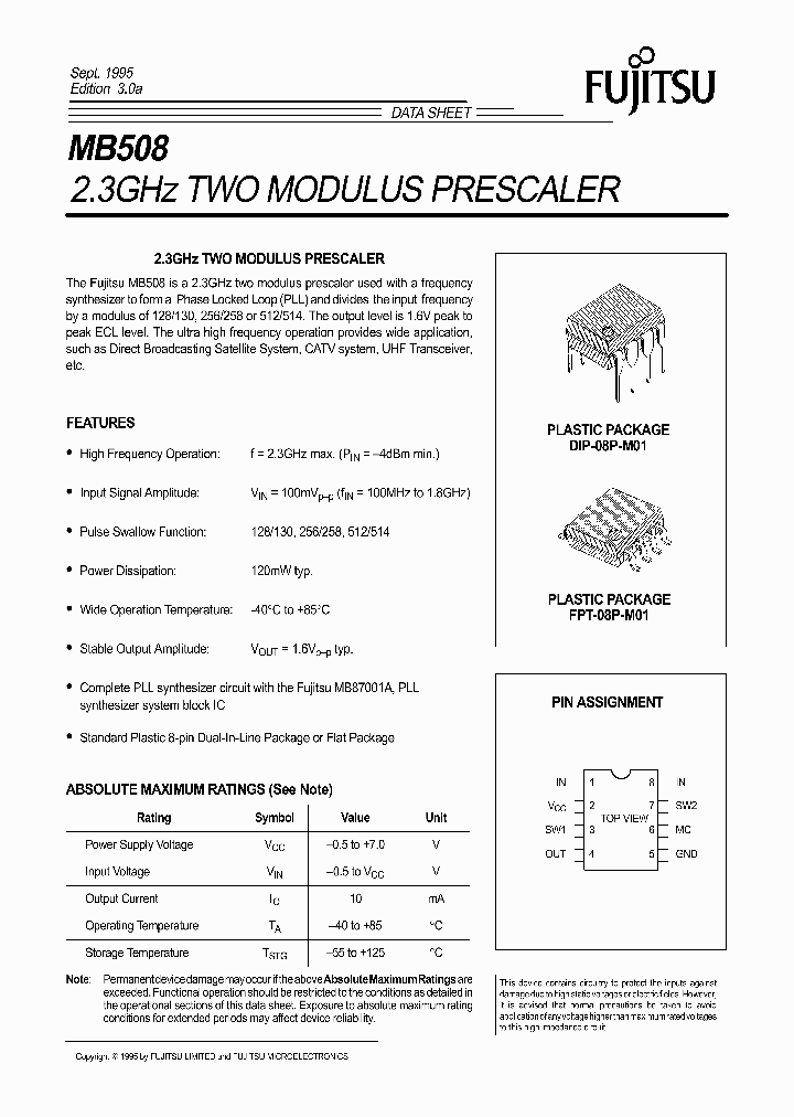 MB508_1274558.PDF Datasheet