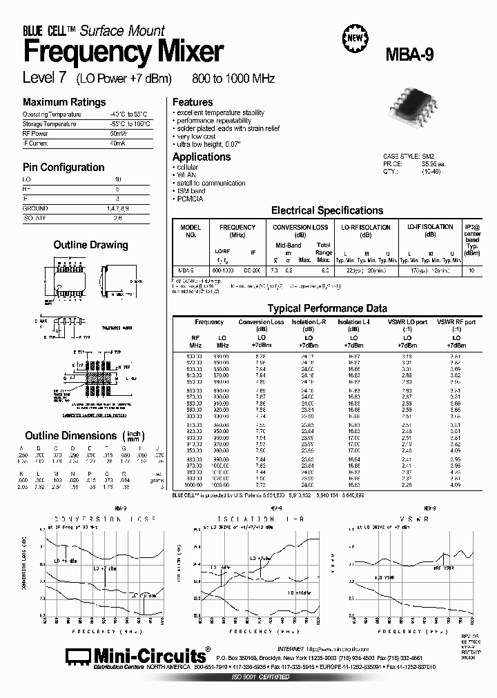 MBA-9_1084603.PDF Datasheet