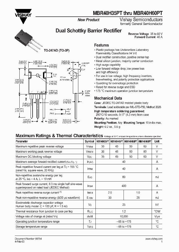 MBR40H60PT_1275074.PDF Datasheet