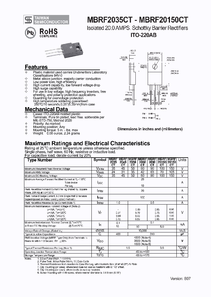 MBRF20150CT_1170778.PDF Datasheet