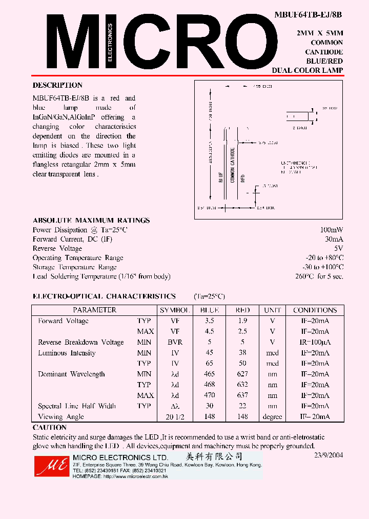 MBUF64TB-EJ_1275316.PDF Datasheet