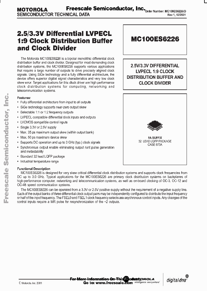 MC100ES6226FA_1275391.PDF Datasheet