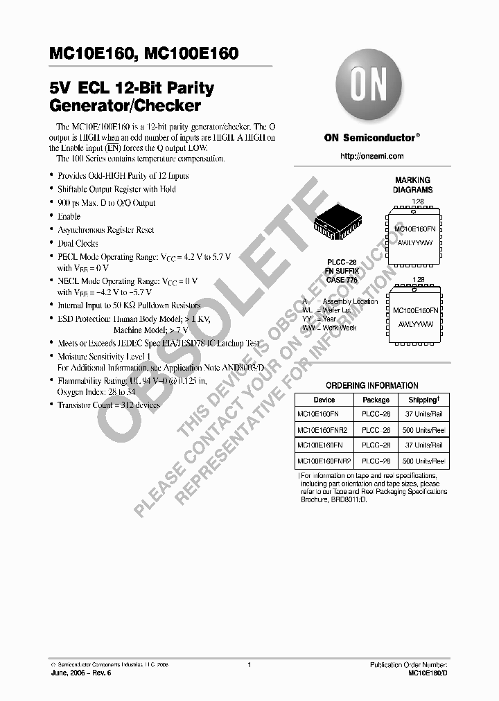 MC100E160FN_741930.PDF Datasheet