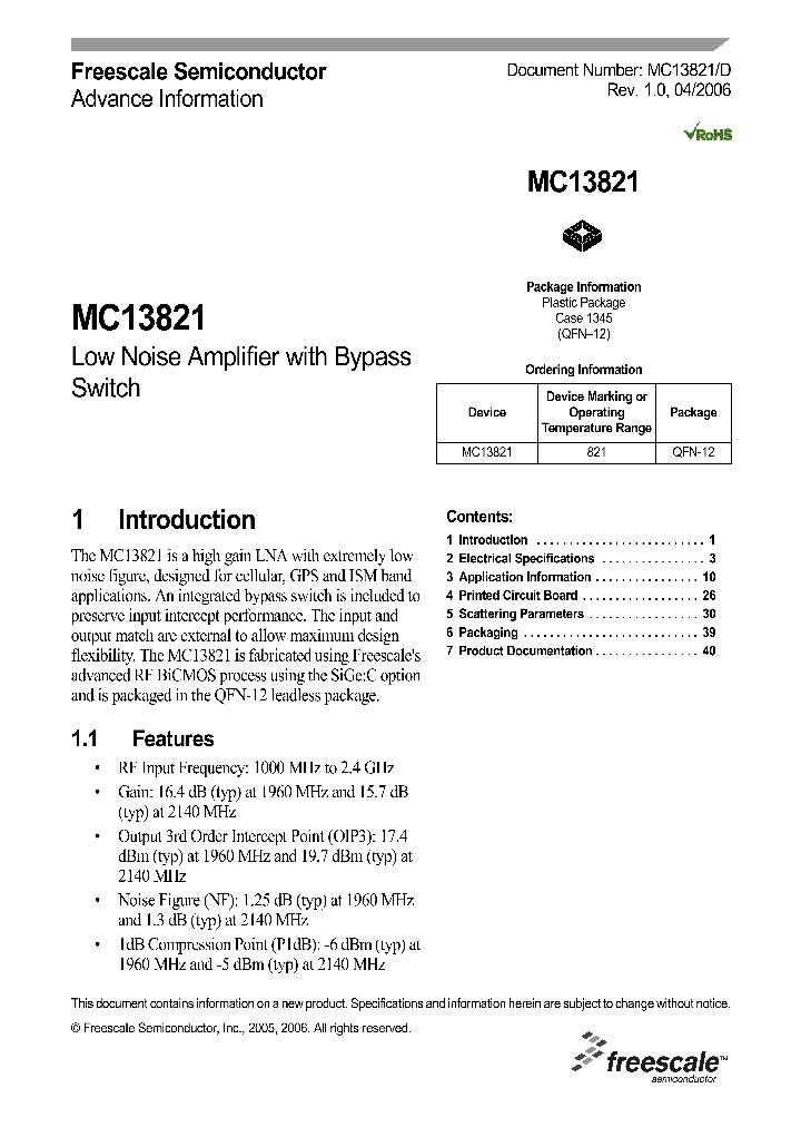 MC13821_1275913.PDF Datasheet