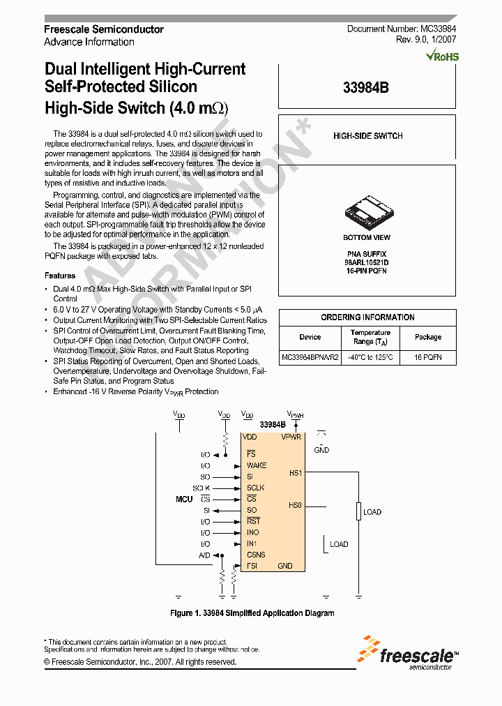 MC33984BPNAR2_1276367.PDF Datasheet
