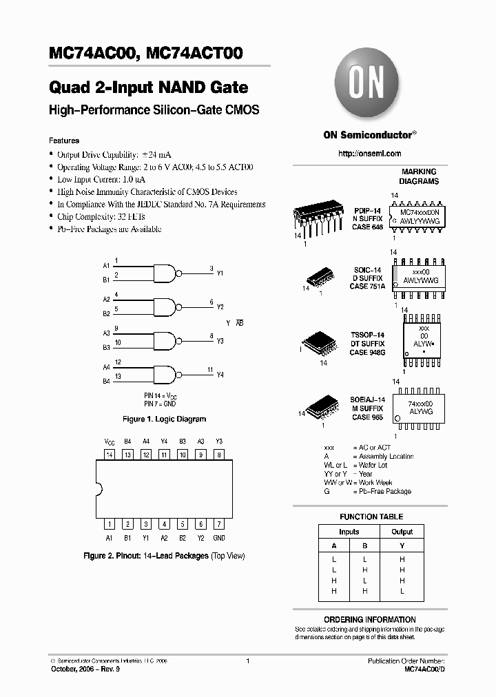 MC74AC00DR2_771684.PDF Datasheet