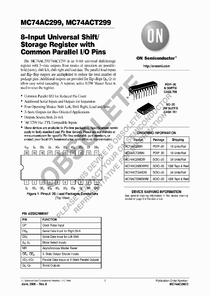 MC74ACT299N_1276892.PDF Datasheet