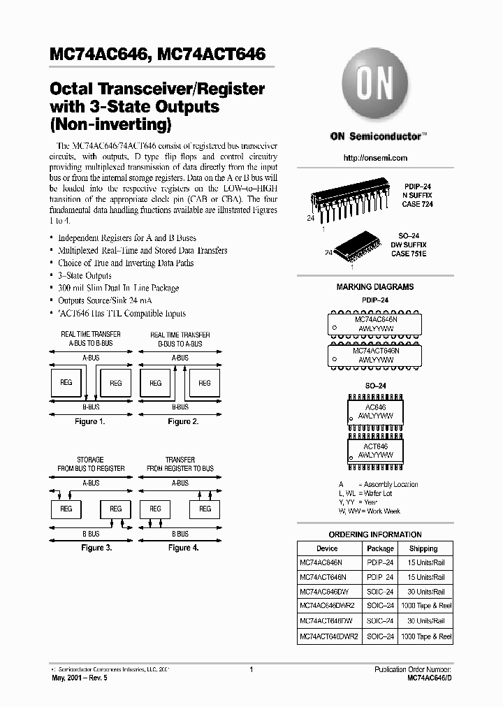 MC74ACT646_681416.PDF Datasheet