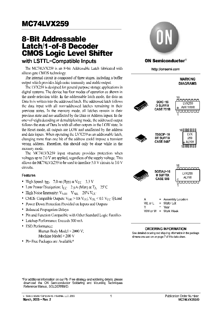 MC74LVX259DG_626611.PDF Datasheet