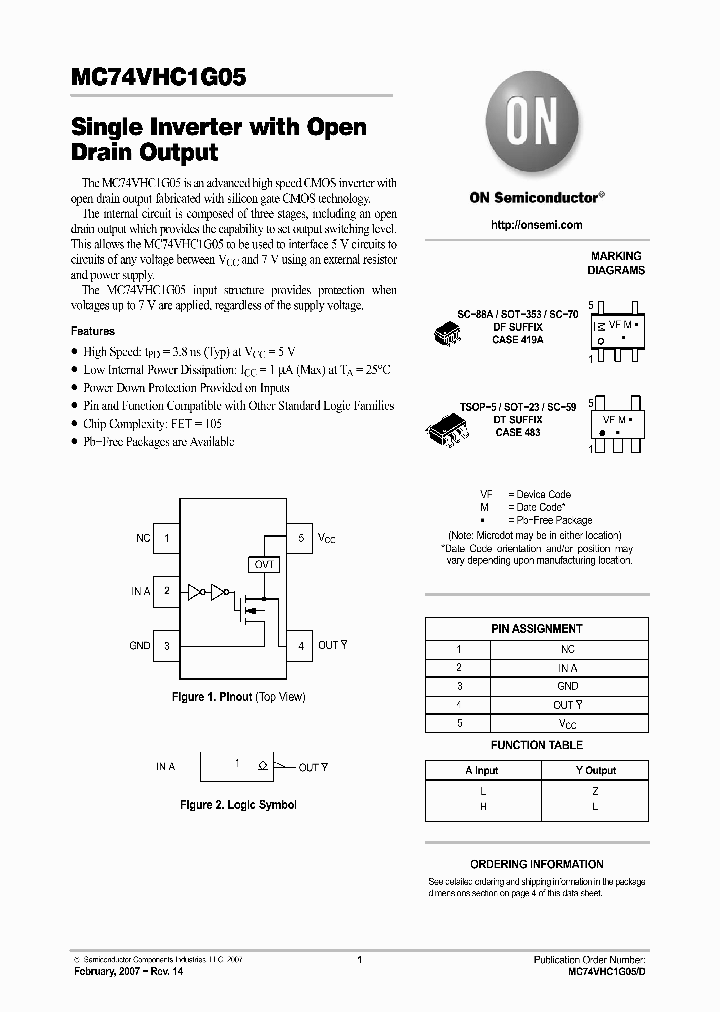MC74VHC1G05DFT1G_648638.PDF Datasheet
