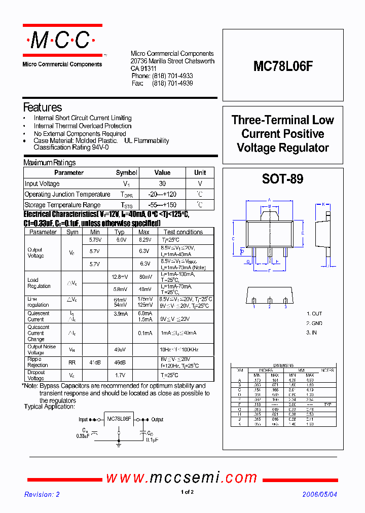 MC78L06F_1277476.PDF Datasheet