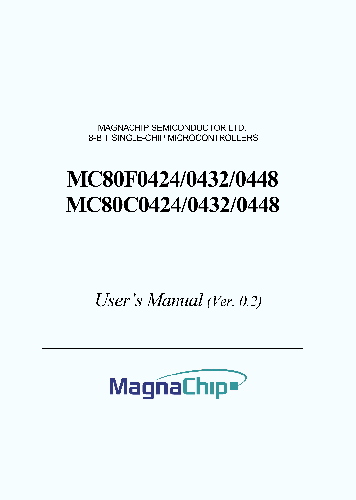 MC80F0424_1179648.PDF Datasheet