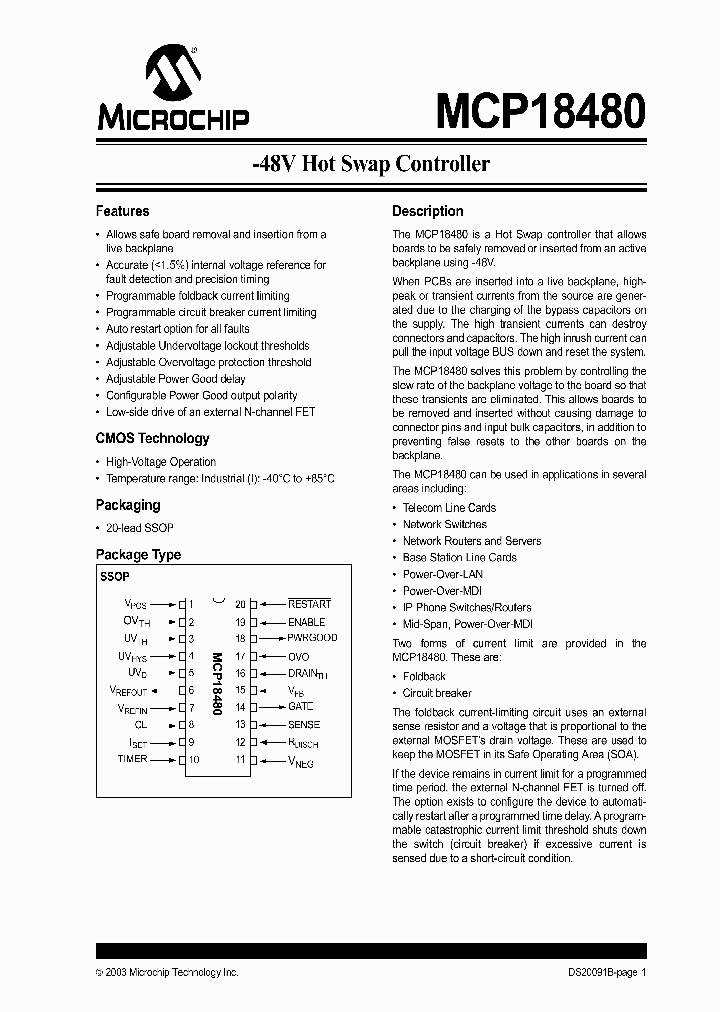 MCP18480_1277931.PDF Datasheet