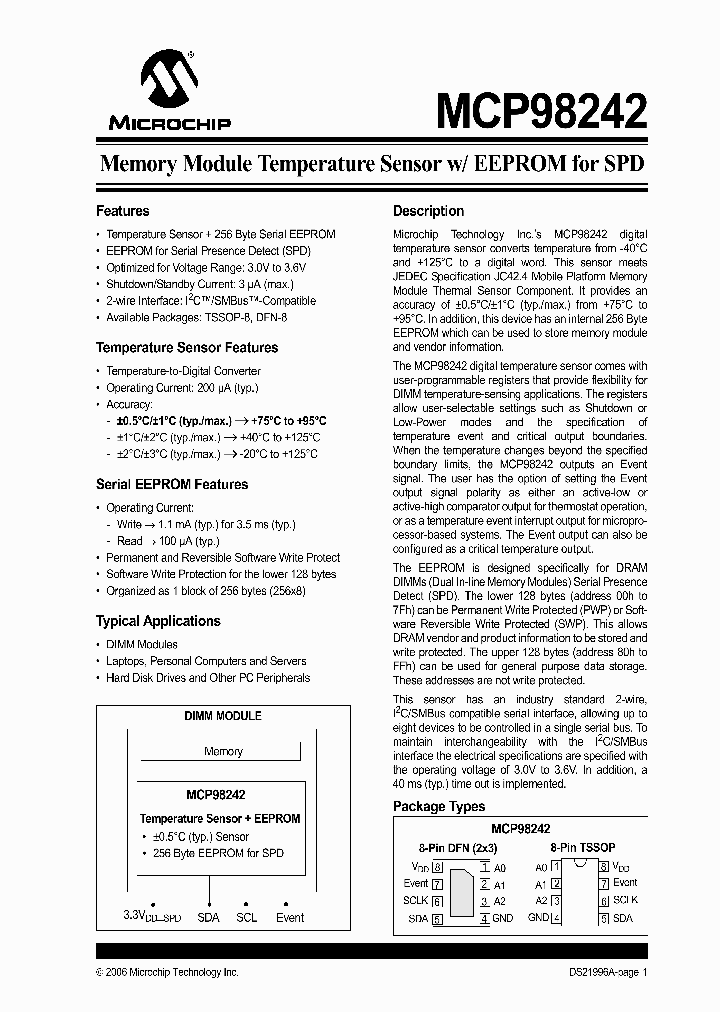 MCP98242T-BEST_1278016.PDF Datasheet