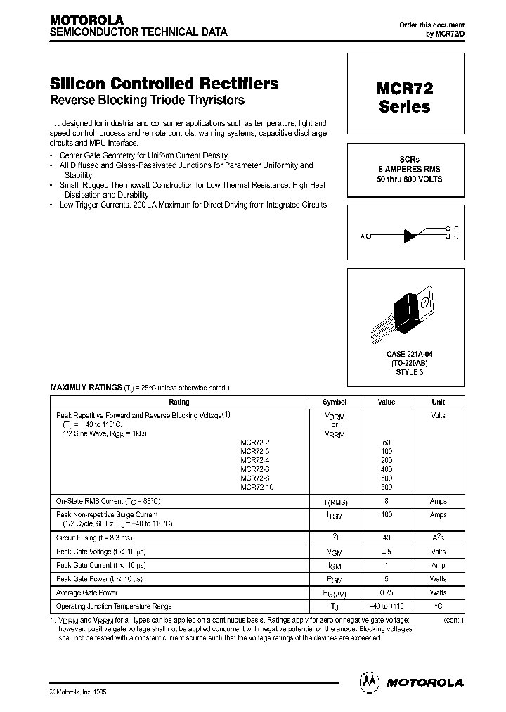 MCR72_822031.PDF Datasheet