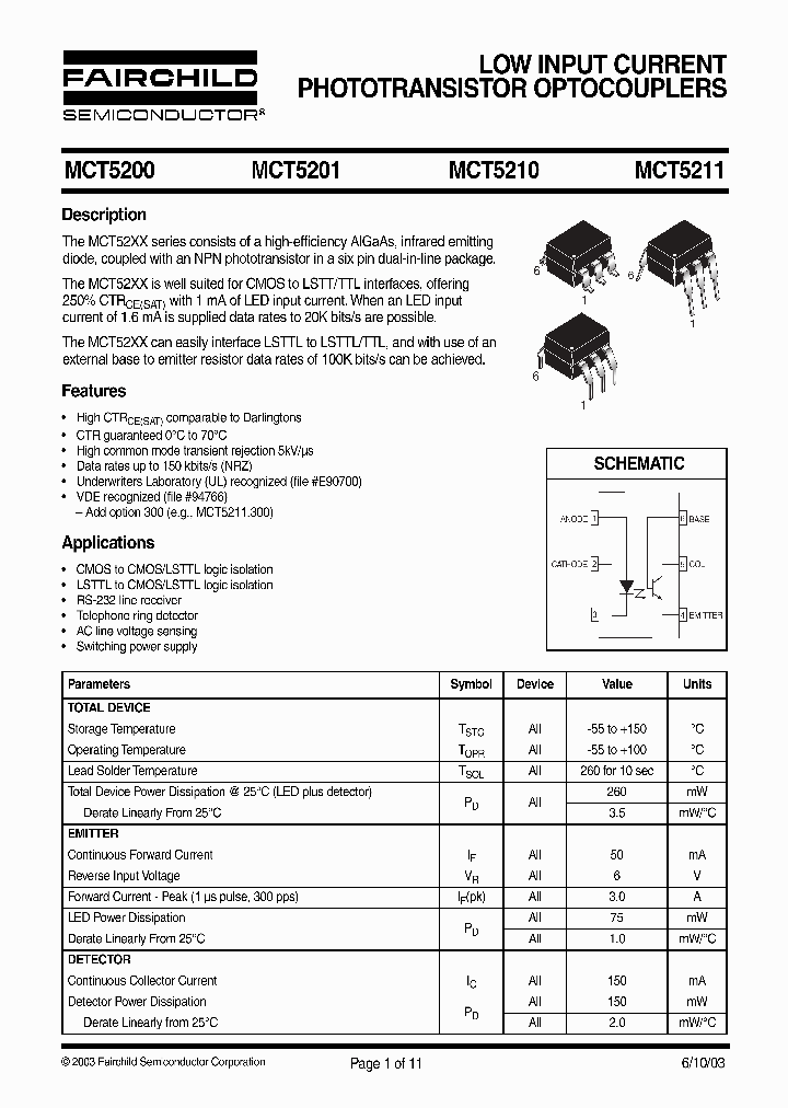 MCT5201_778398.PDF Datasheet