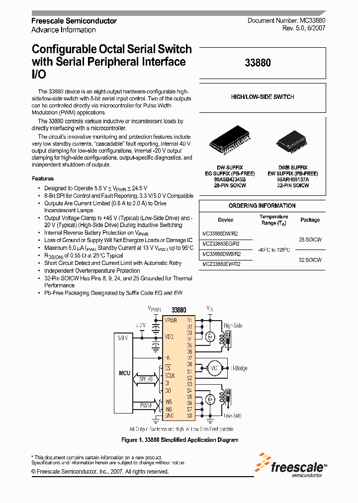 MC33880DW_843481.PDF Datasheet
