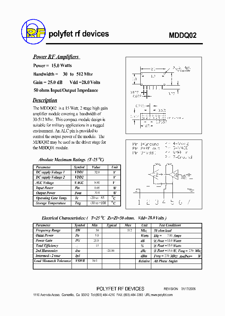 MDDQ02_1278257.PDF Datasheet