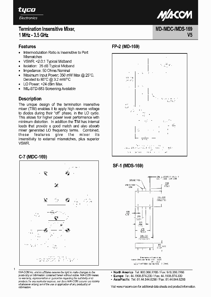 MDS-169_1278292.PDF Datasheet