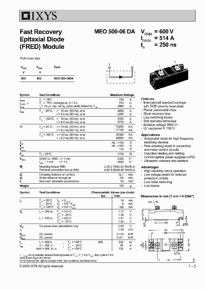 MEO500-06DA_1278371.PDF Datasheet