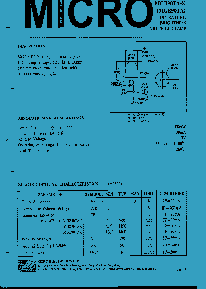 MGB90TA-X_1278621.PDF Datasheet