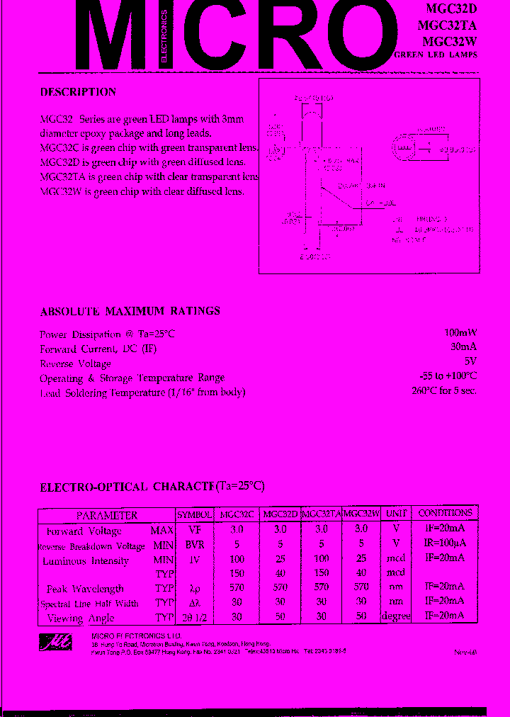 MGC32W_1278624.PDF Datasheet