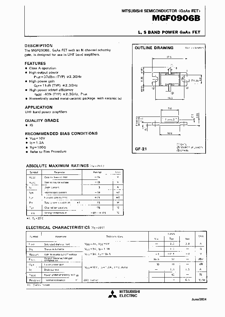 MGF0906B1_1172285.PDF Datasheet