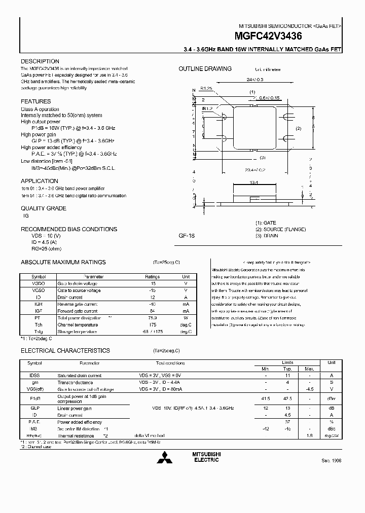 MGFC42V3436_1278735.PDF Datasheet