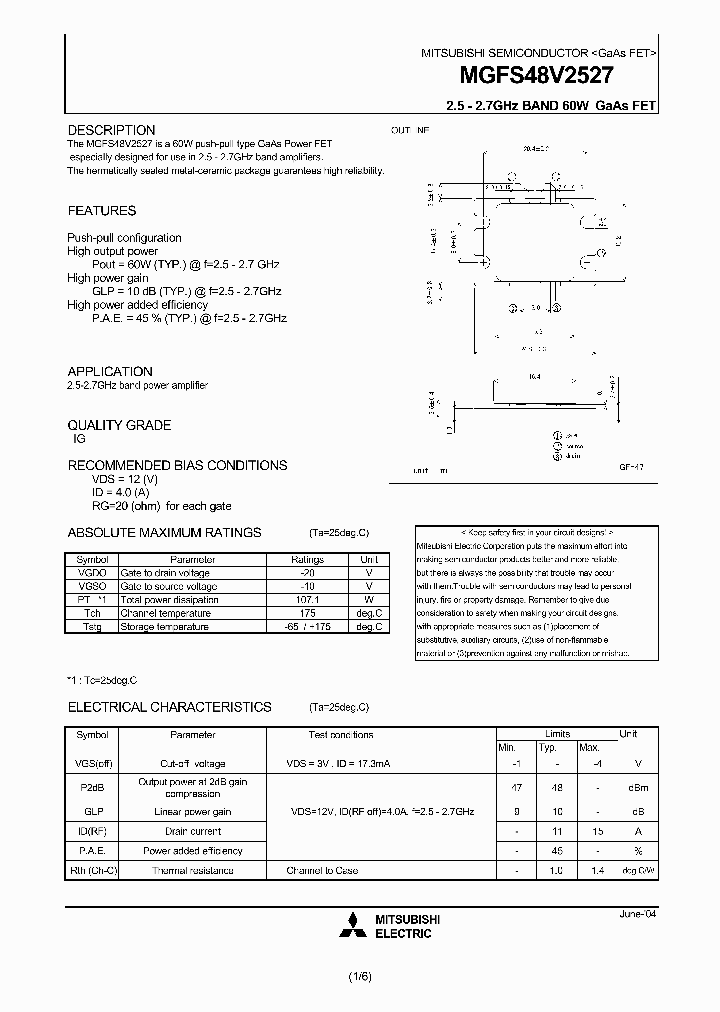 MGFS48V252704_1278821.PDF Datasheet