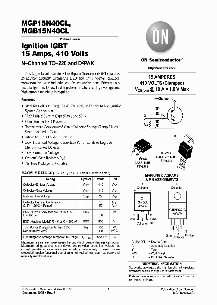MGP15N40CL05_742519.PDF Datasheet