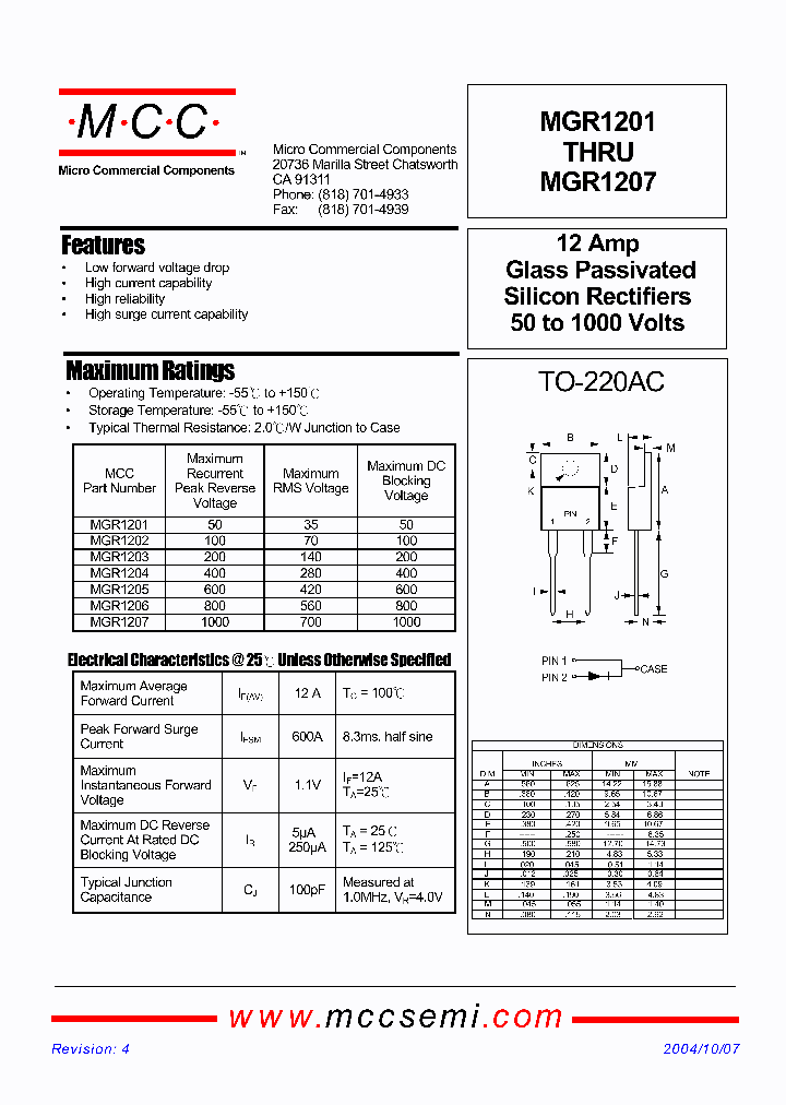 MGR1207_1278852.PDF Datasheet